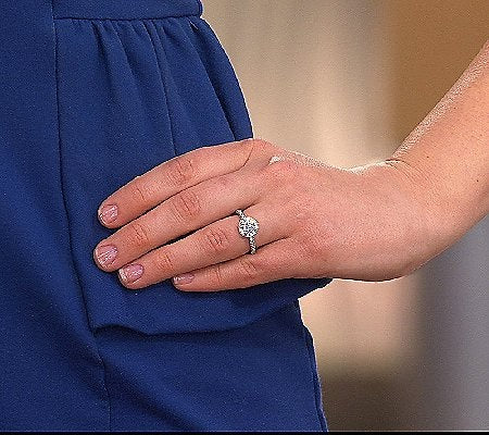 1.4ct Round Halo Ring