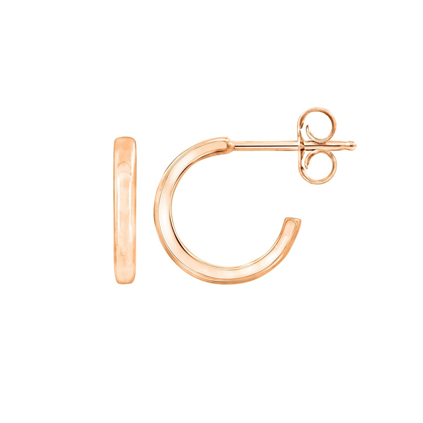 Plain Mini Open Hoop Earrings JEE22234