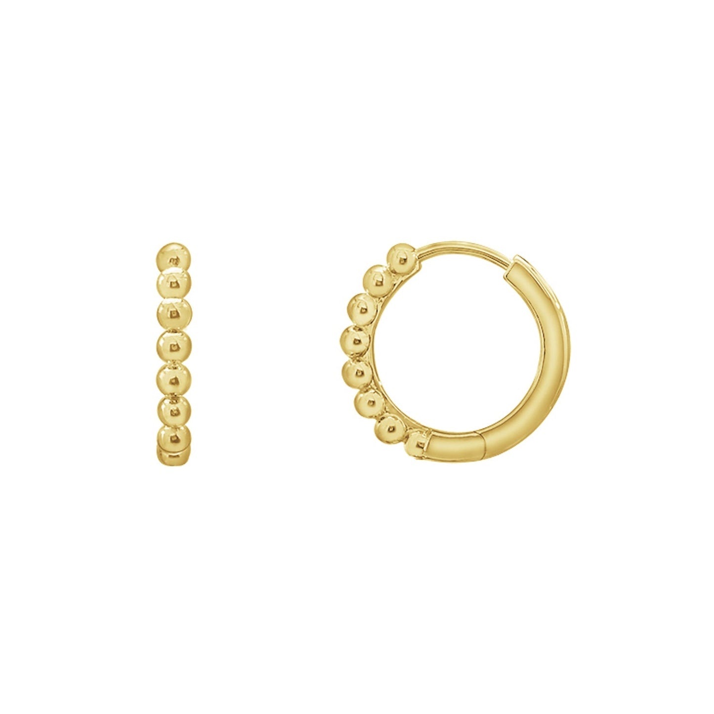 Ball Huggie Hoop Earrings JEE18597