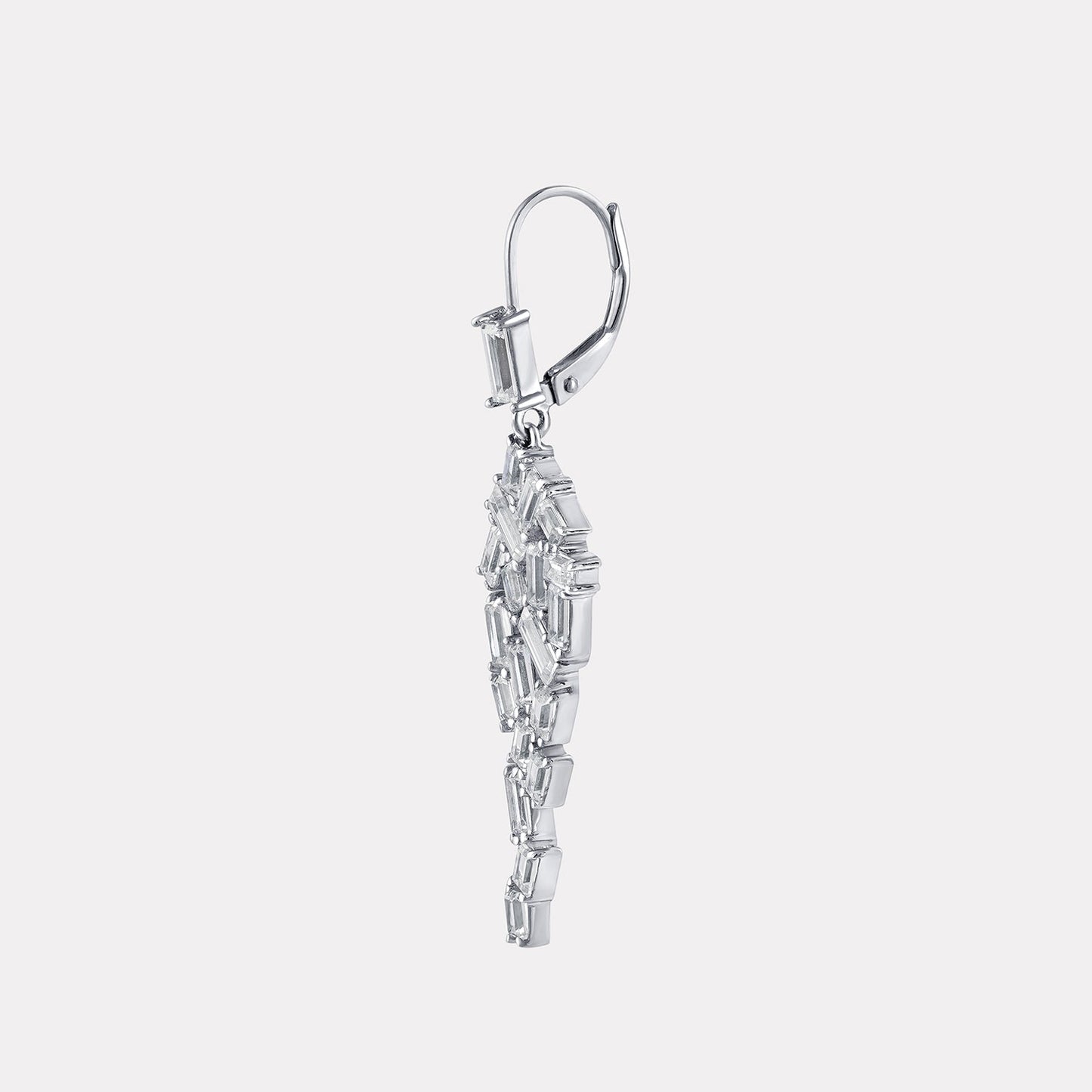 Baguette Cascade Earrings