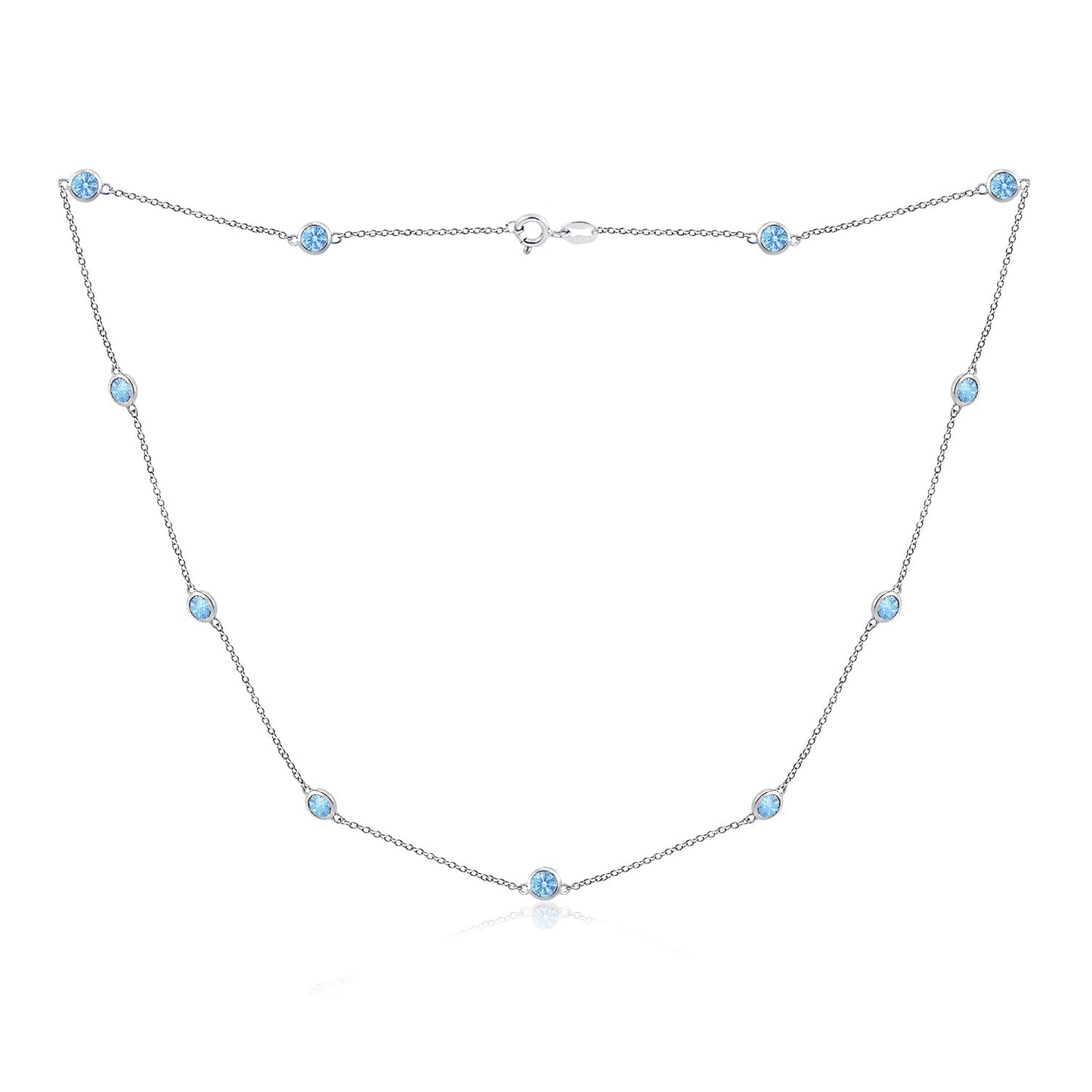 Round-Cut By The Yard Necklace