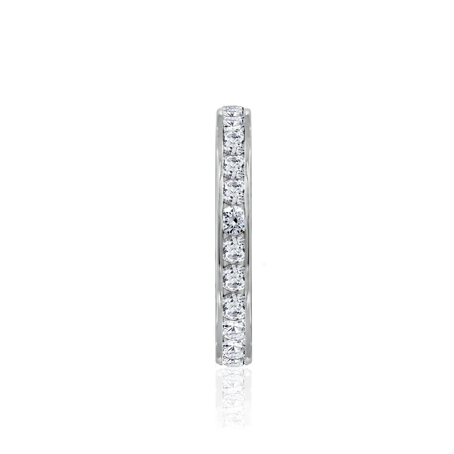 1 cttw Channel Set All-Around Eternity Ring