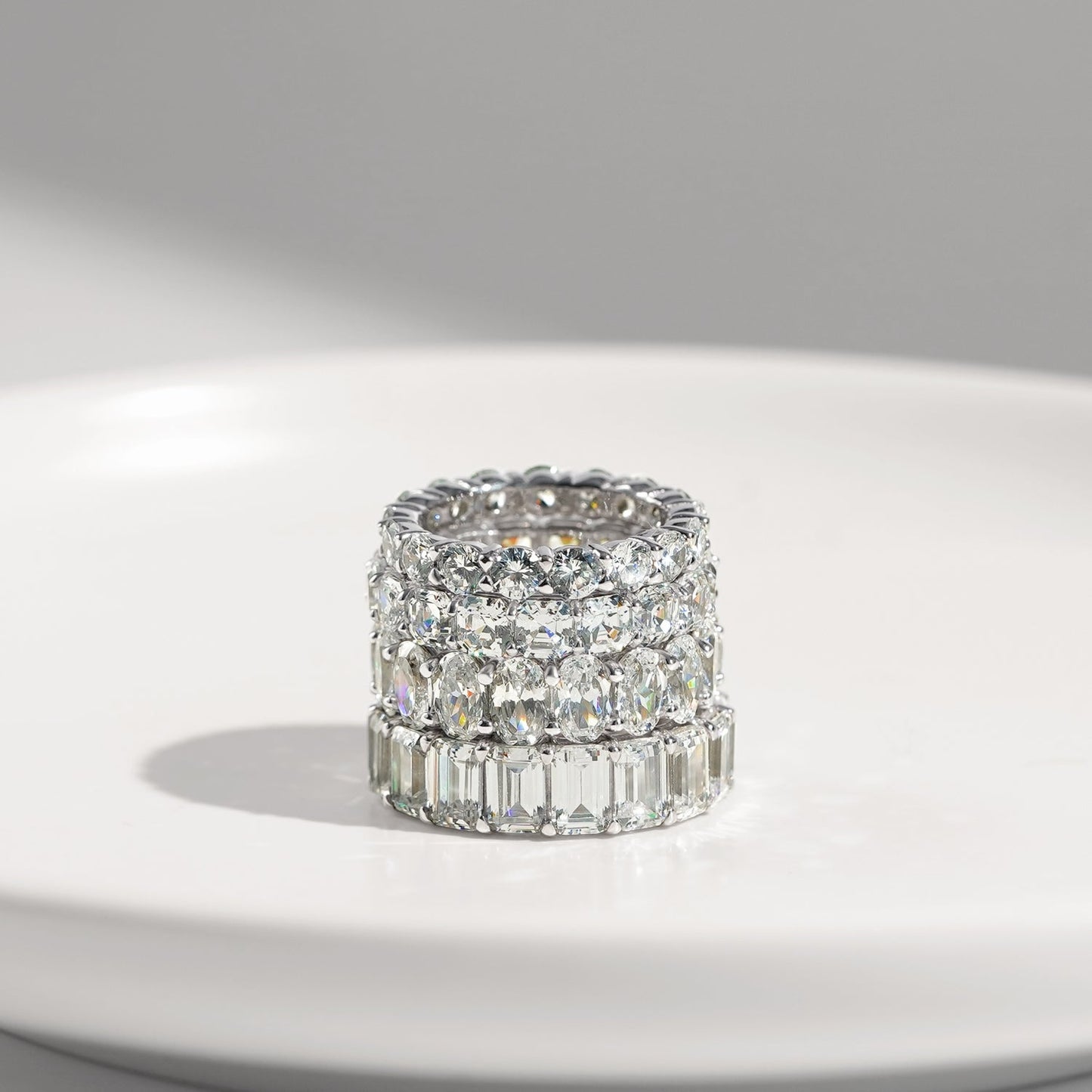 Classic Round Cut Eternity Ring JER00632