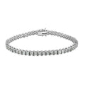 Classic 3mm Princess Cut Tennis Bracelet