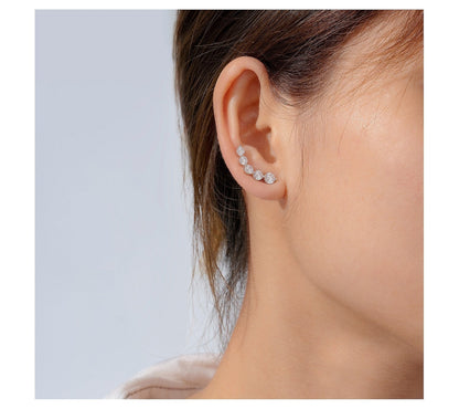 2.40 cttw Ear Climber Earrings JEE22012