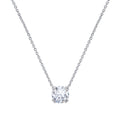 Round Solitaire Pendant Necklace JEP17604