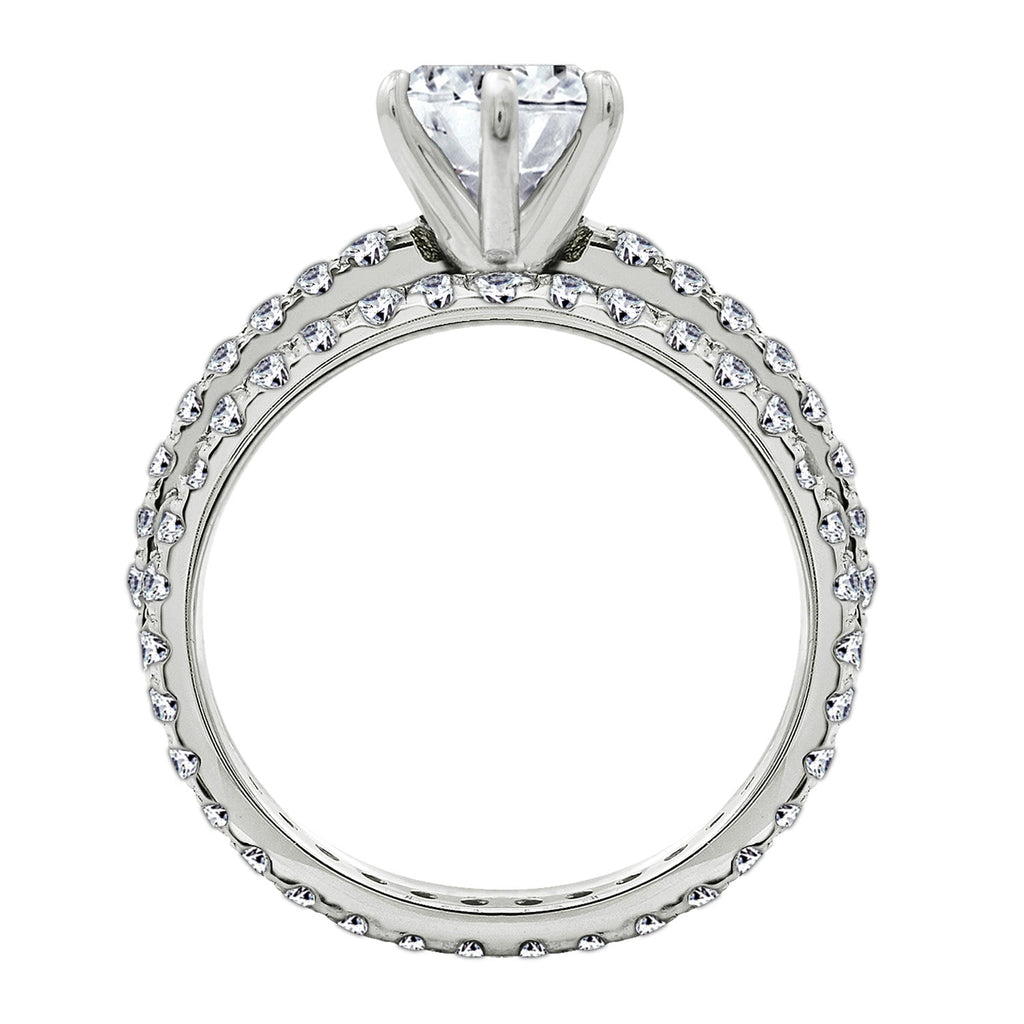 1.90 cttw 2 Piece Round Ring Set JER00615