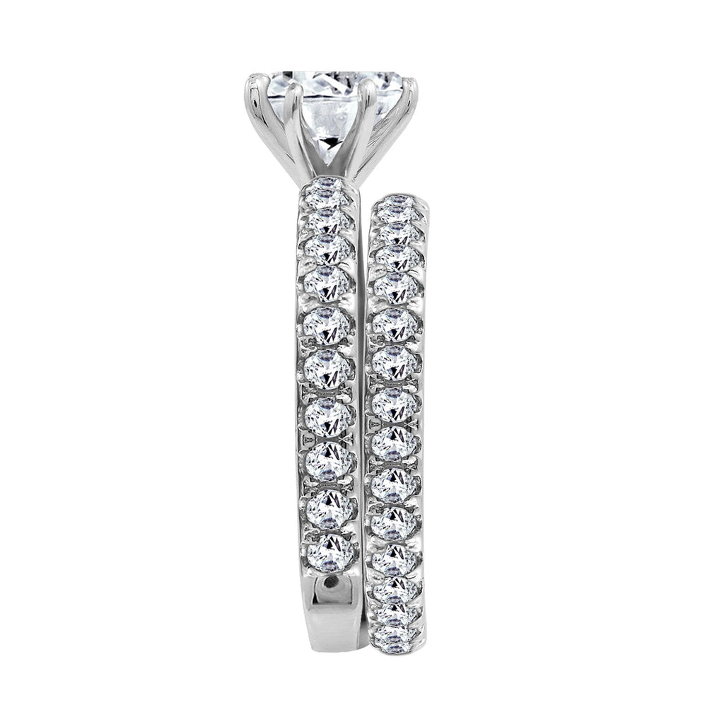 1.90 cttw 2 Piece Round Ring Set JER00615