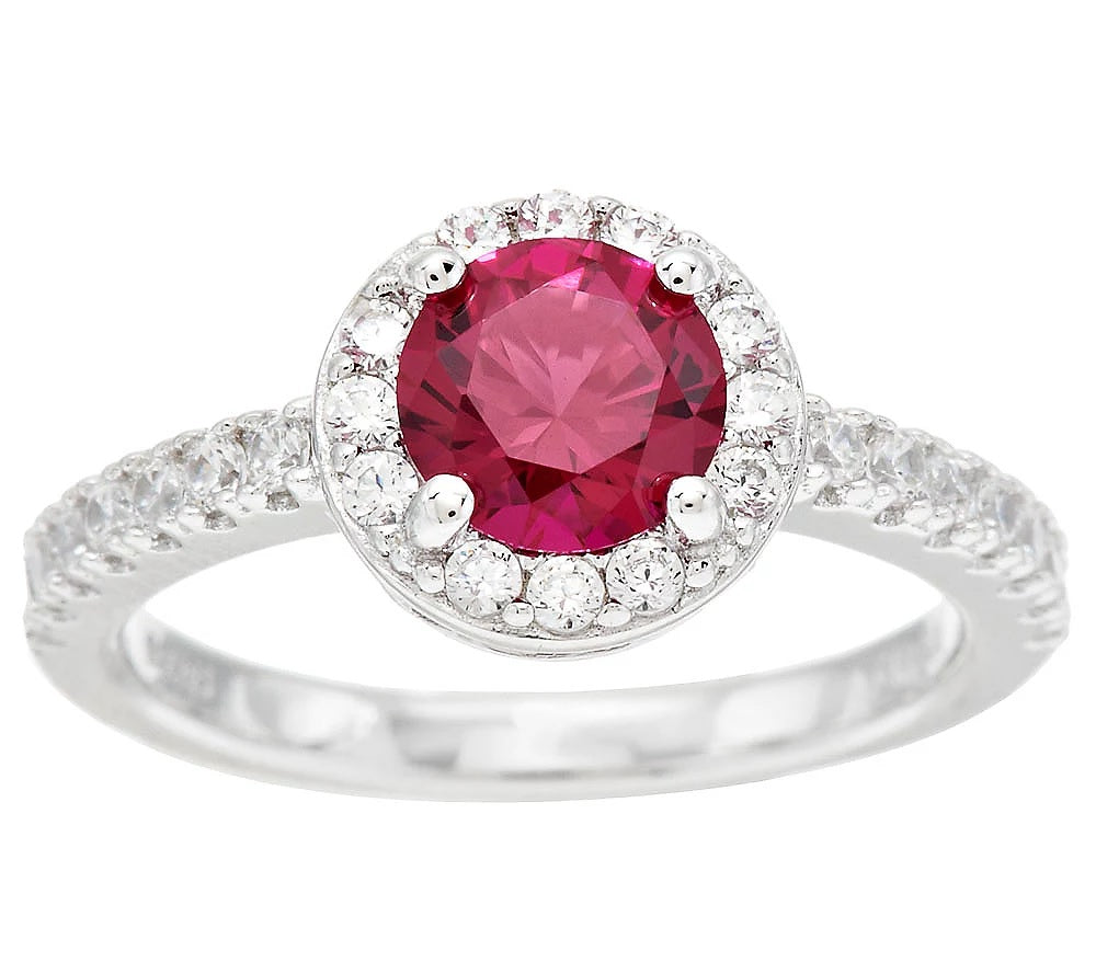 1.4ct Round Halo Ring