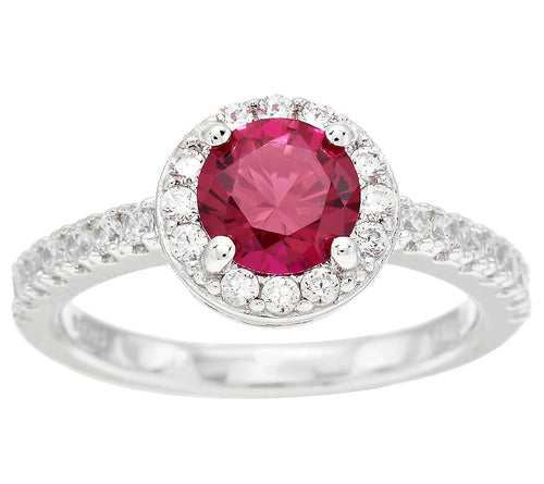1.4ct Round Halo Ring