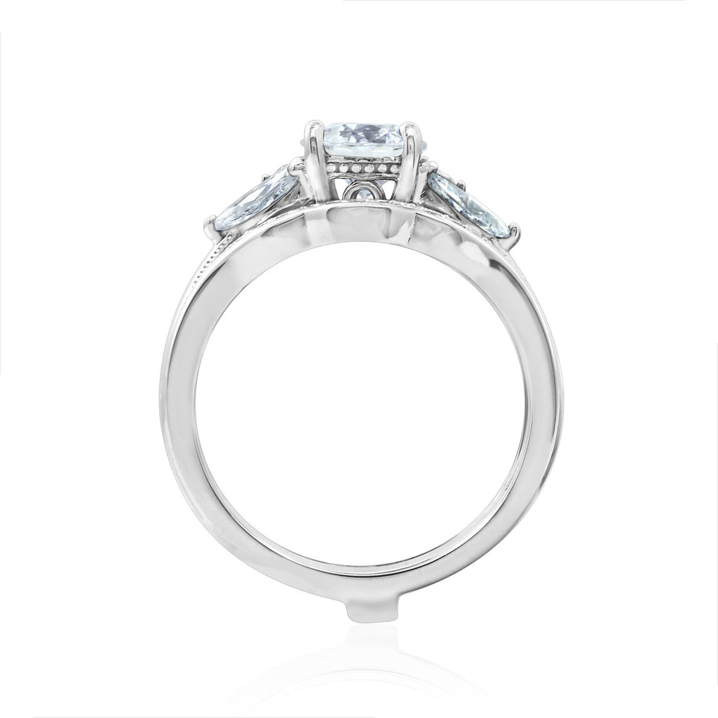 2.95 cttw Set of 2 Rings Jacket Set