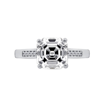 Asscher Solitaire Ring R1915201