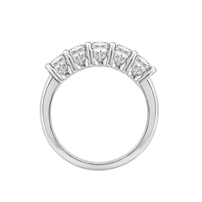 3.00cttw Princess-Cut 5-Stone Ring