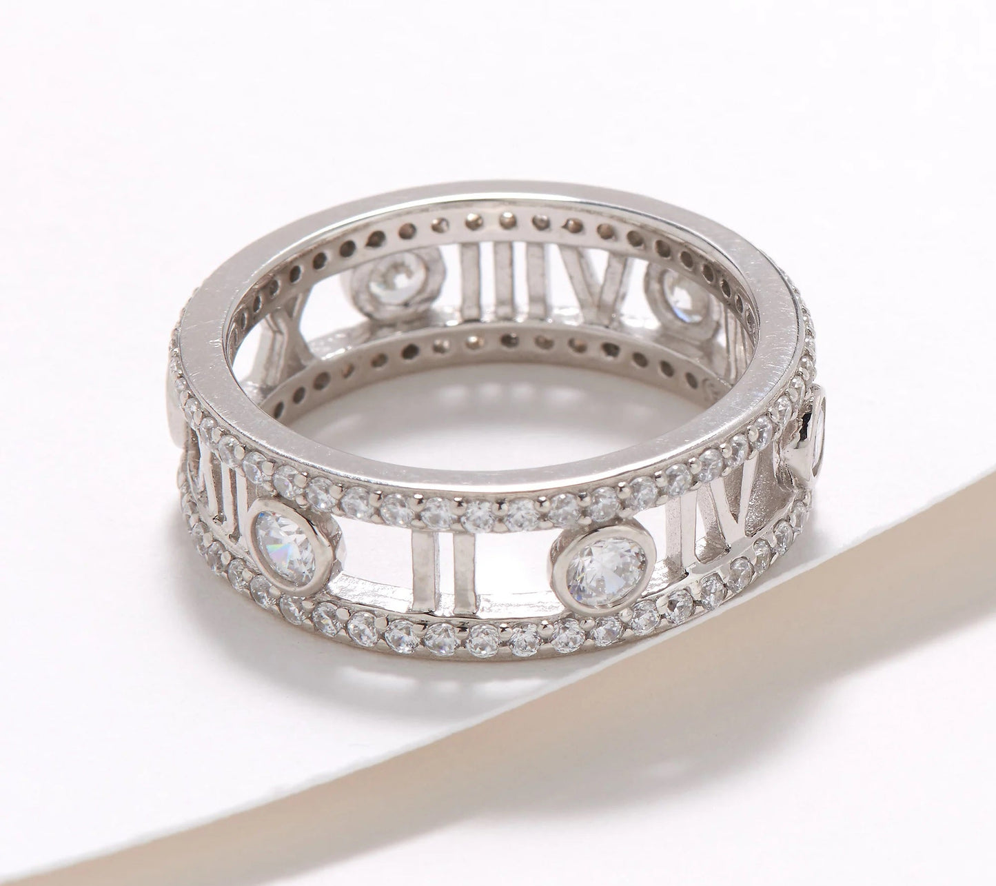 Roman Numeral Band Ring JER21393