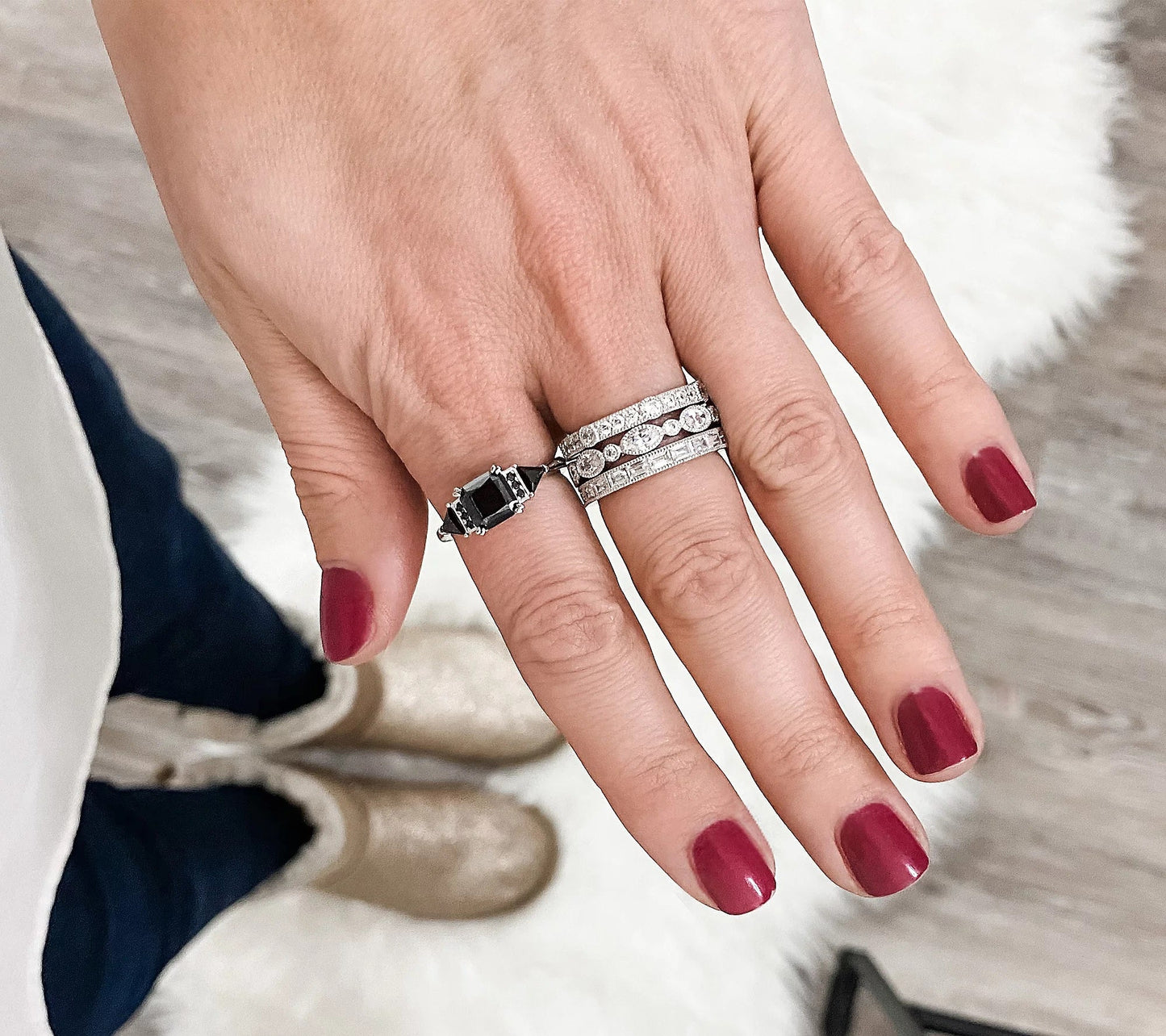 Set of 3 Eternity Bands JES21426