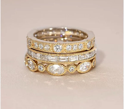 Set of 3 Eternity Bands JES21426