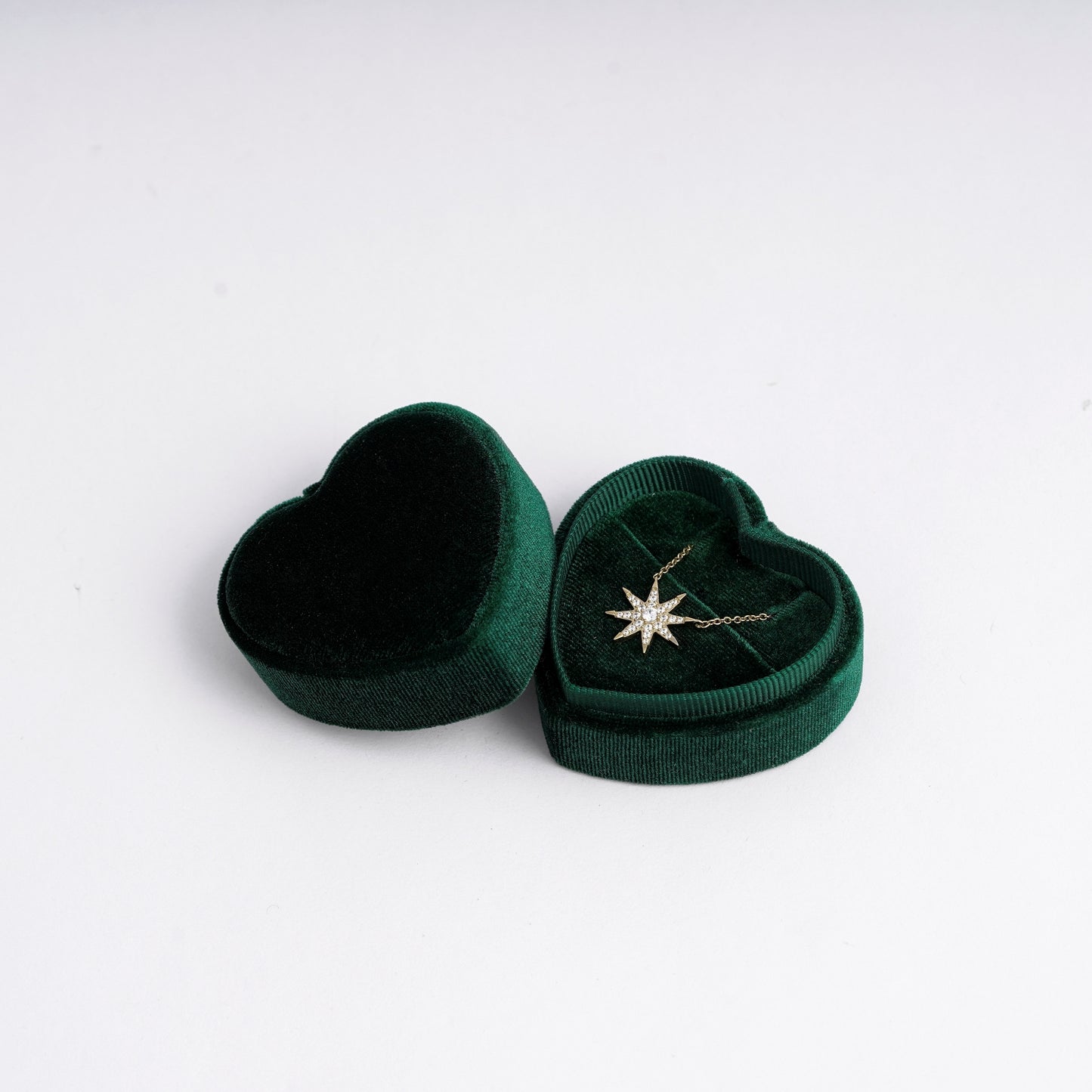 Heart shape box 55*55*4mm