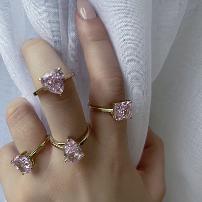 4ct Solitaire Round Cut Cocktail Ring JER23735