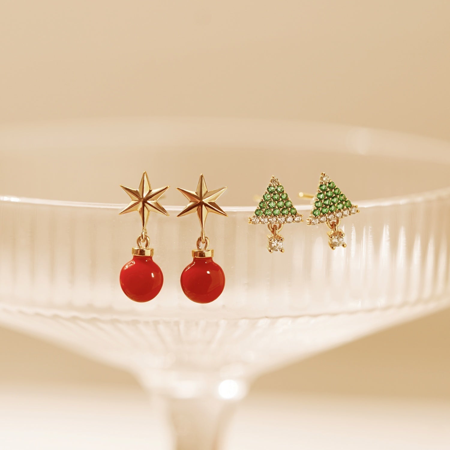 Christmas Tree Stud Earrings JEE24625