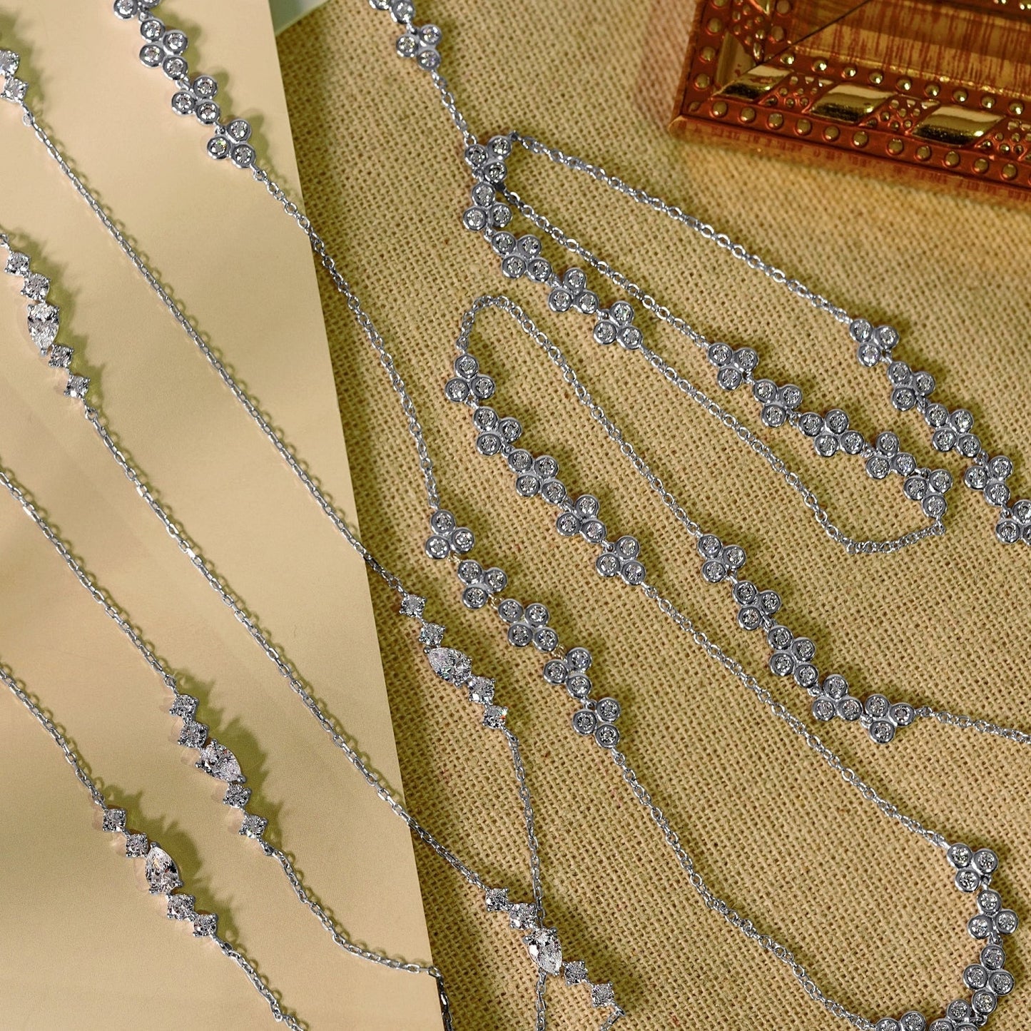 Mini Lotus Station Necklace