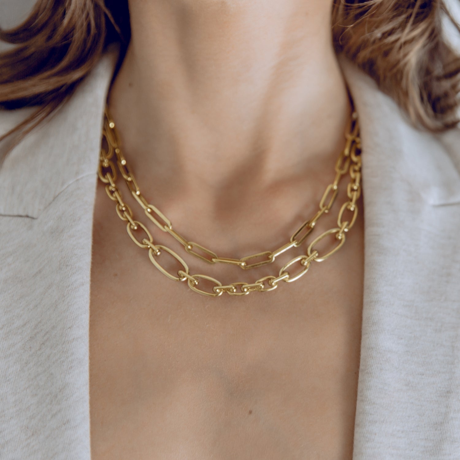 Boyfriend Link Chain Necklace
