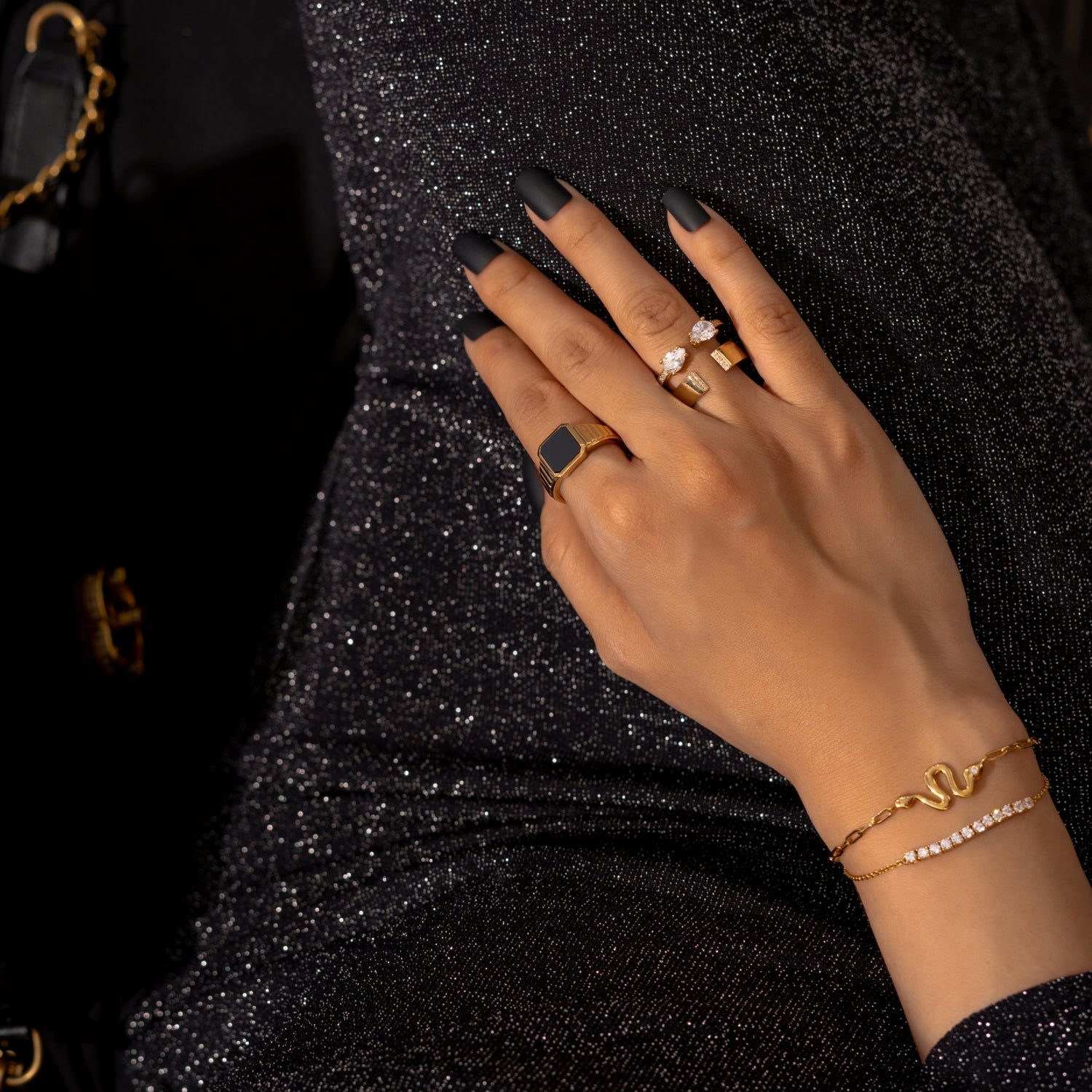 Pavé Bar Bracelet