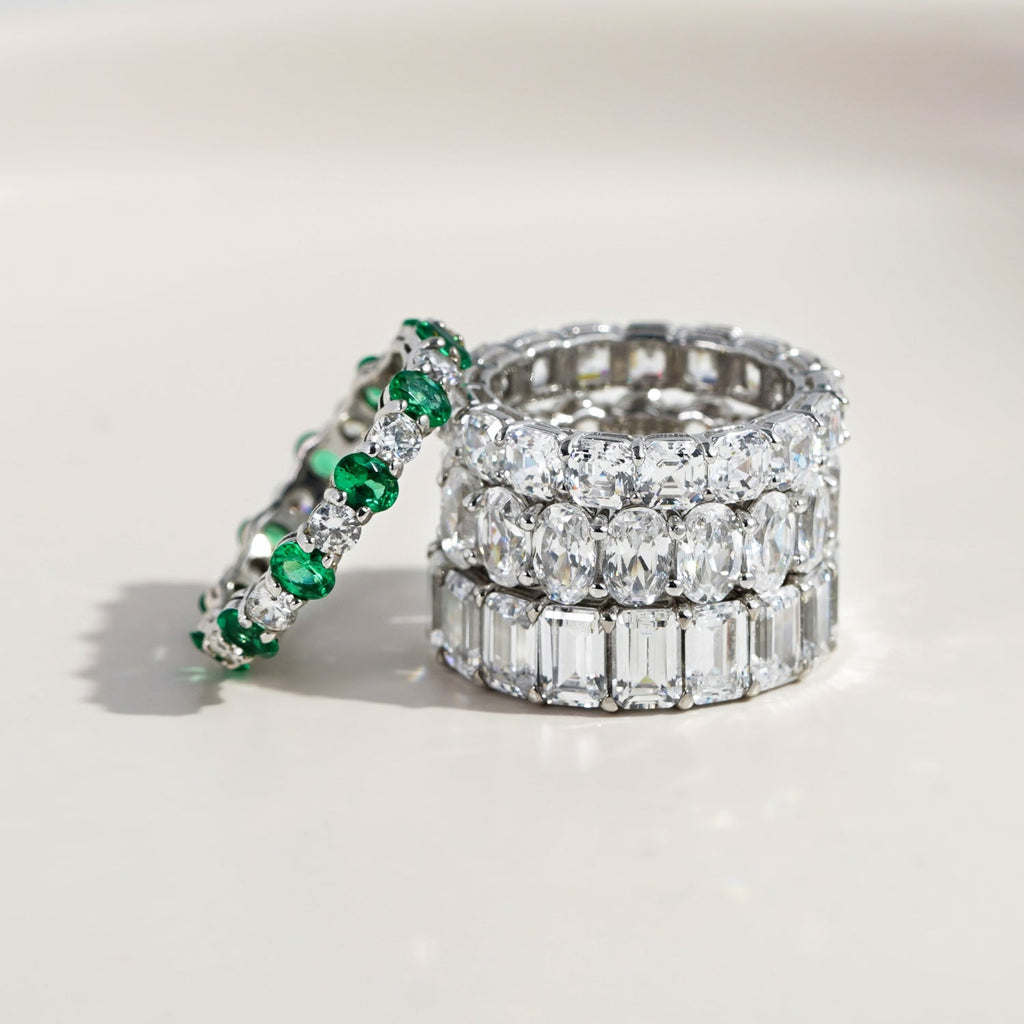 Asscher Eternity Ring