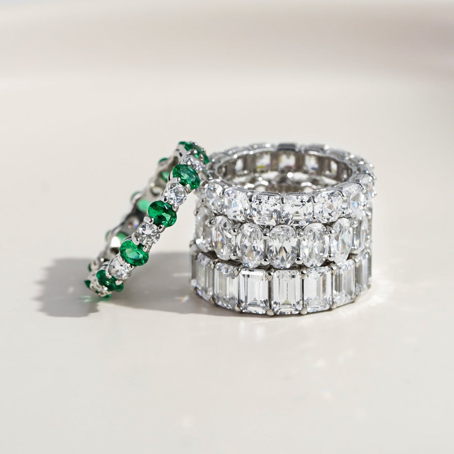 Asscher Eternity Ring