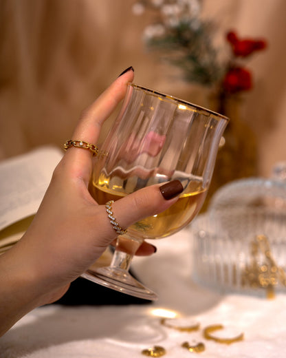 Plain Paper Clip Chain Ring