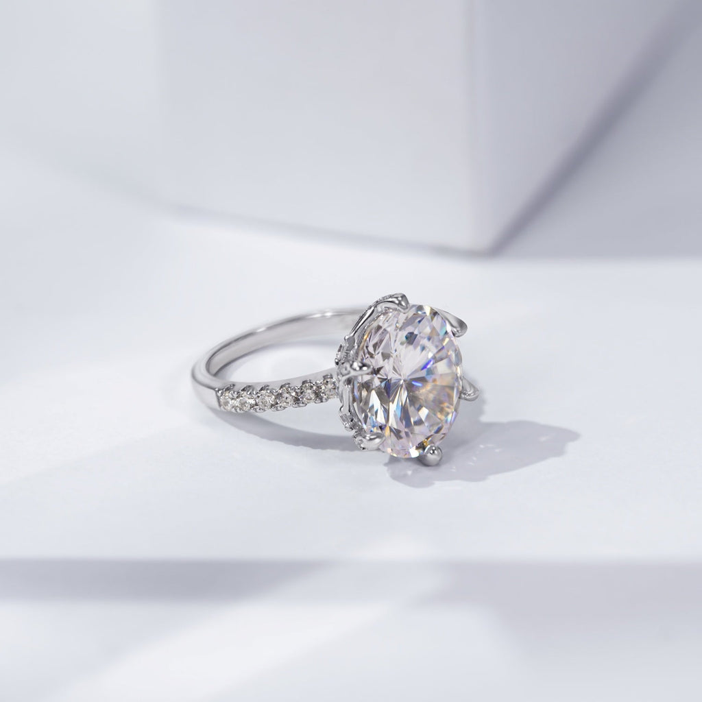 Glamour Oval Cocktail Ring JER18488