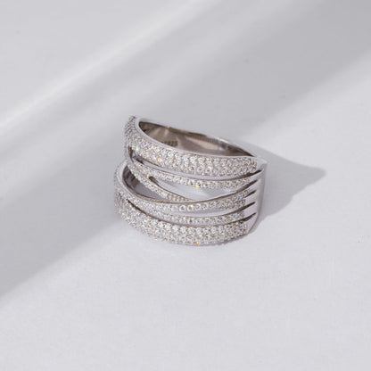Crisscross Spiral Ring JER25724