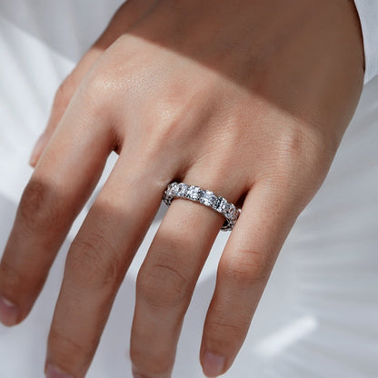 Asscher Eternity Ring