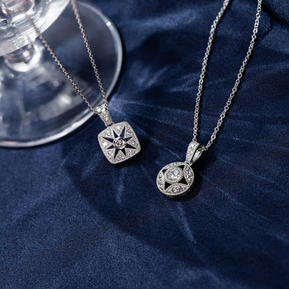 Hollow Antique Pendant Necklace JEP24164