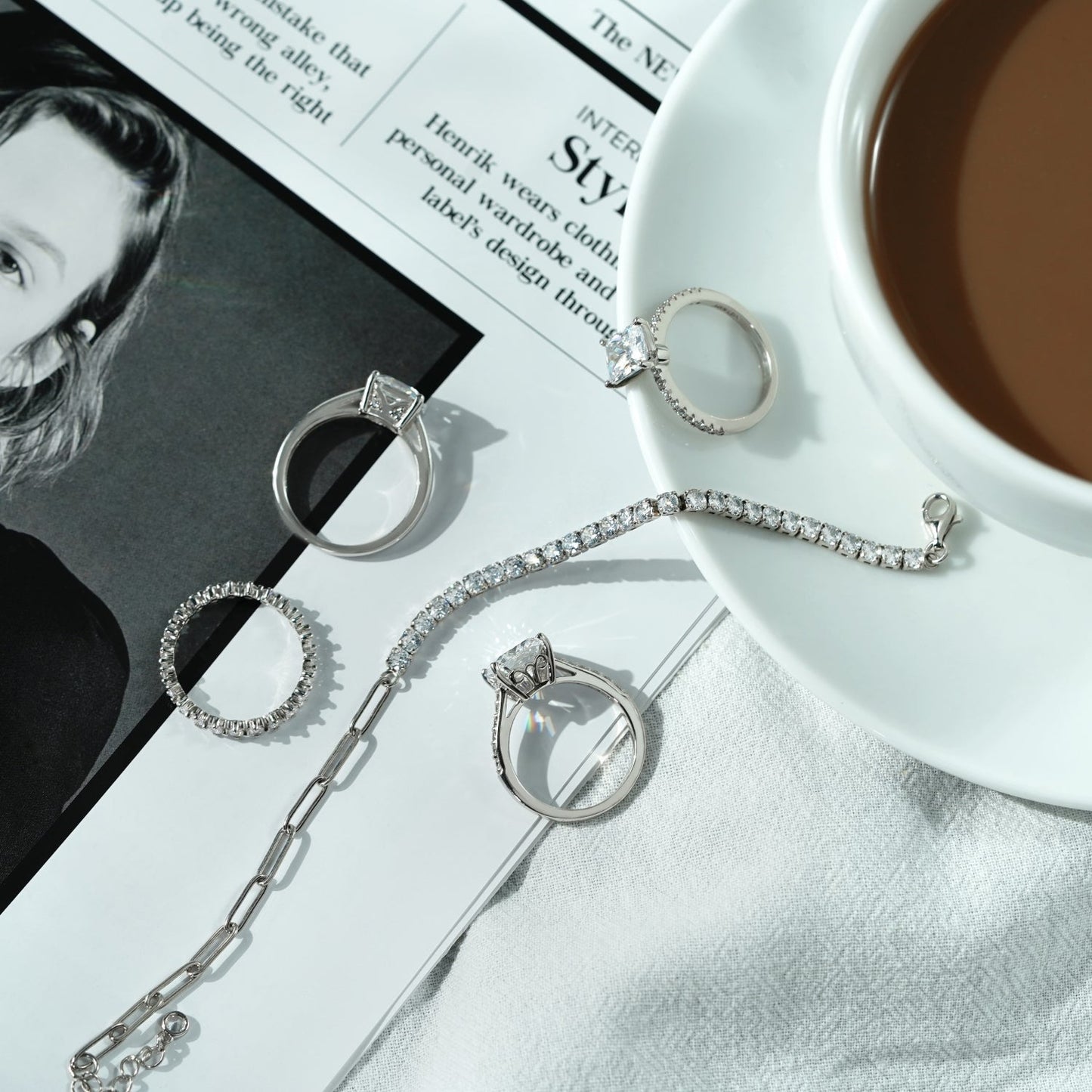 Half & Half Bracelet JEB22691