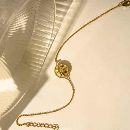 Mother of Pearl North Star Bracelet