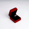 Red Plastic Jewelry Box With Light B014, B015, B016, B017, B018