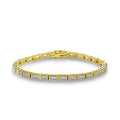 Horizonal Baguette Tennis Bracelet JEB11077