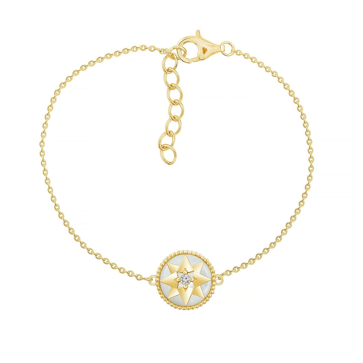 Mother of Pearl North Star Bracelet