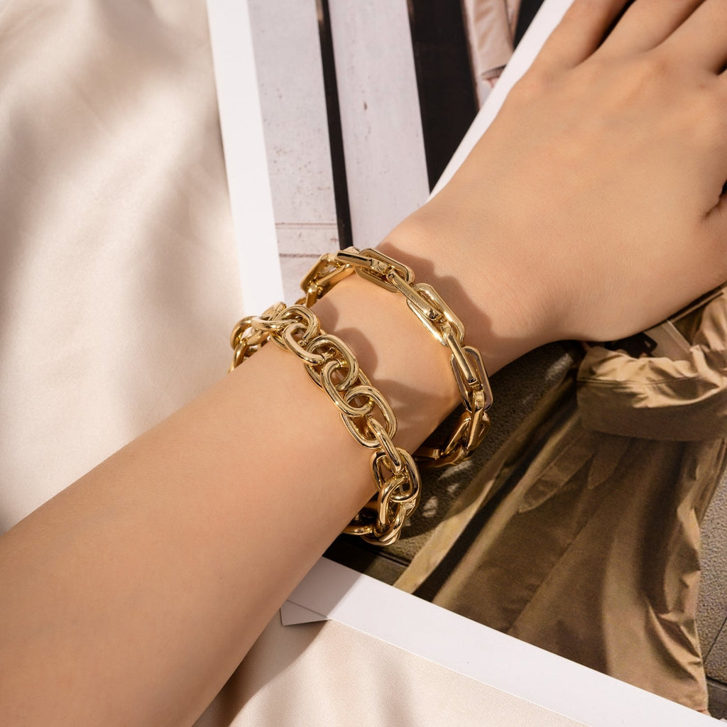 Cable Link Chunky Link Bracelet JEB25868