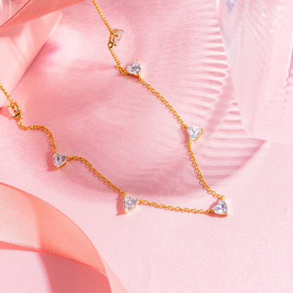 Heart Station Necklaces JEN25237