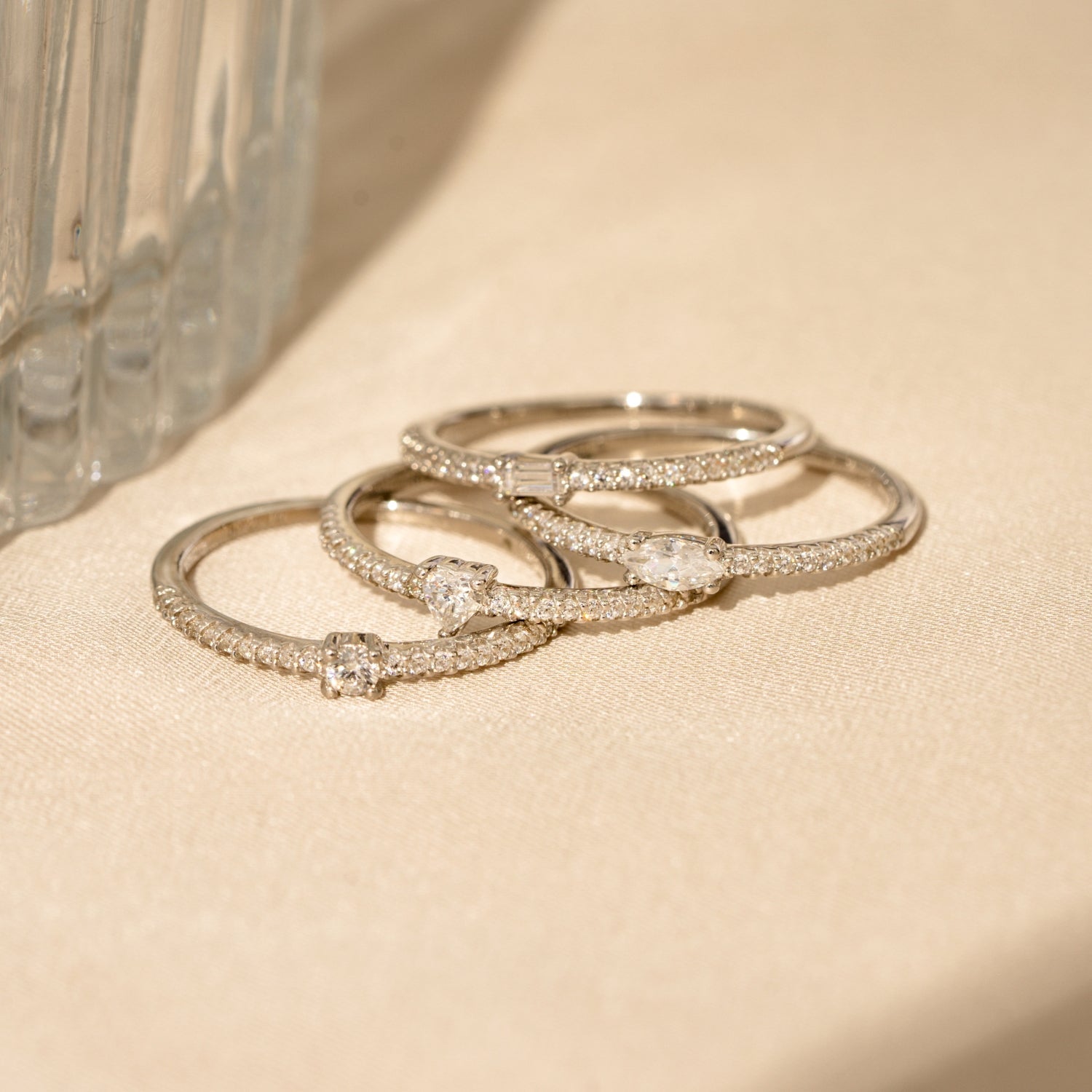 La Petite Solitaire Ring - Marquise