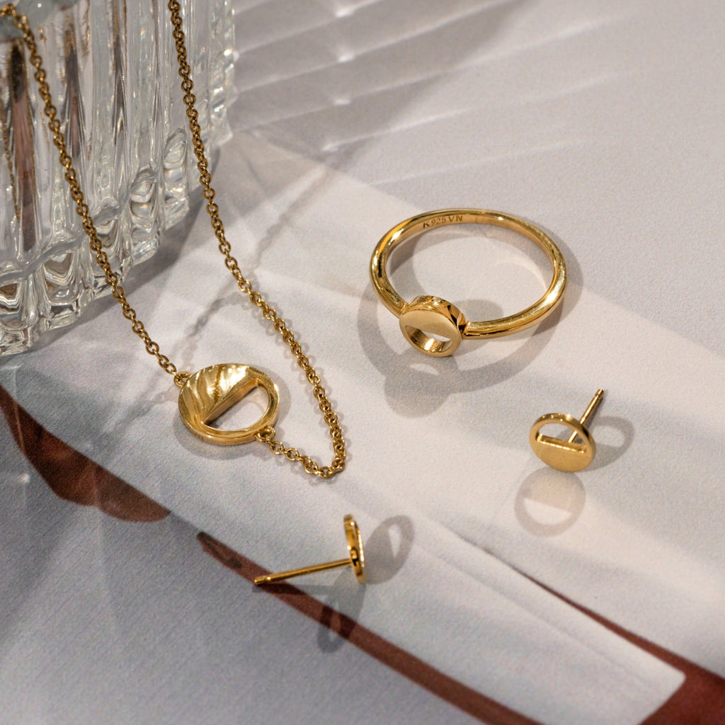 Semi Circle Earrings