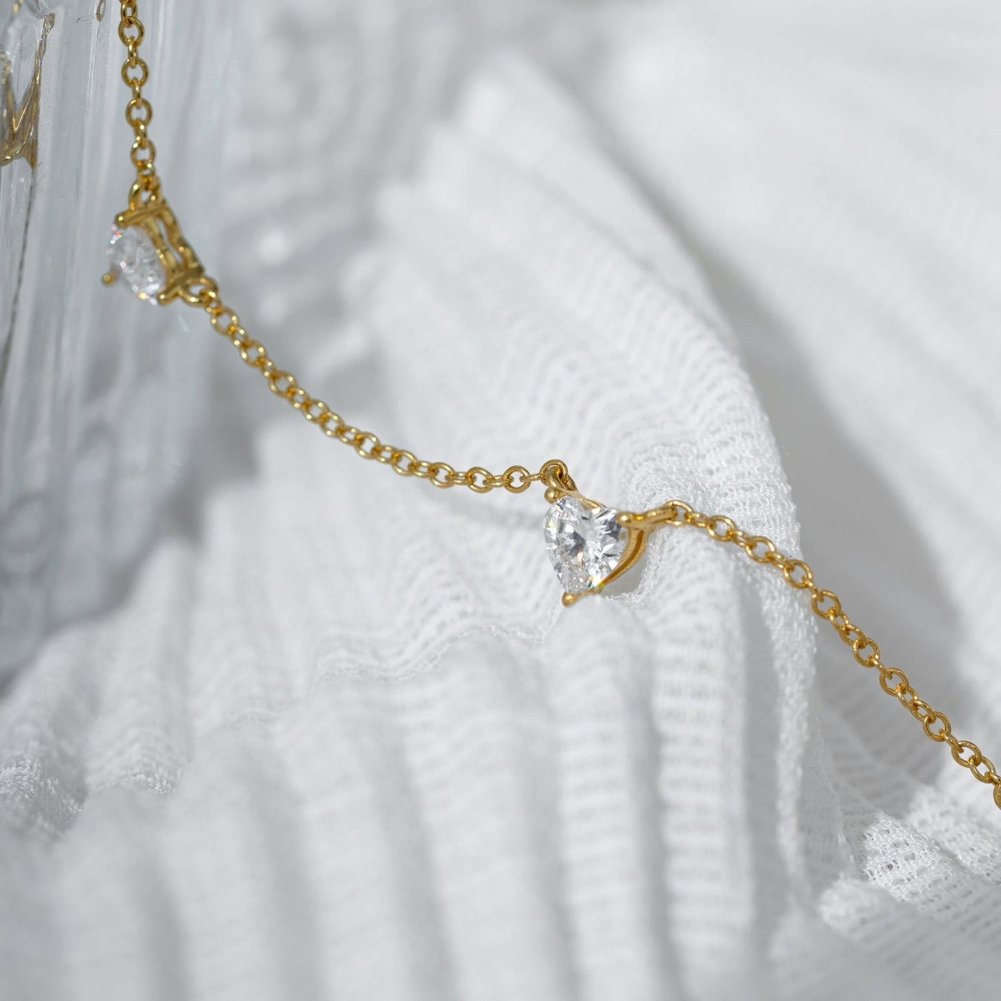 Heart Station Necklaces JEN25237