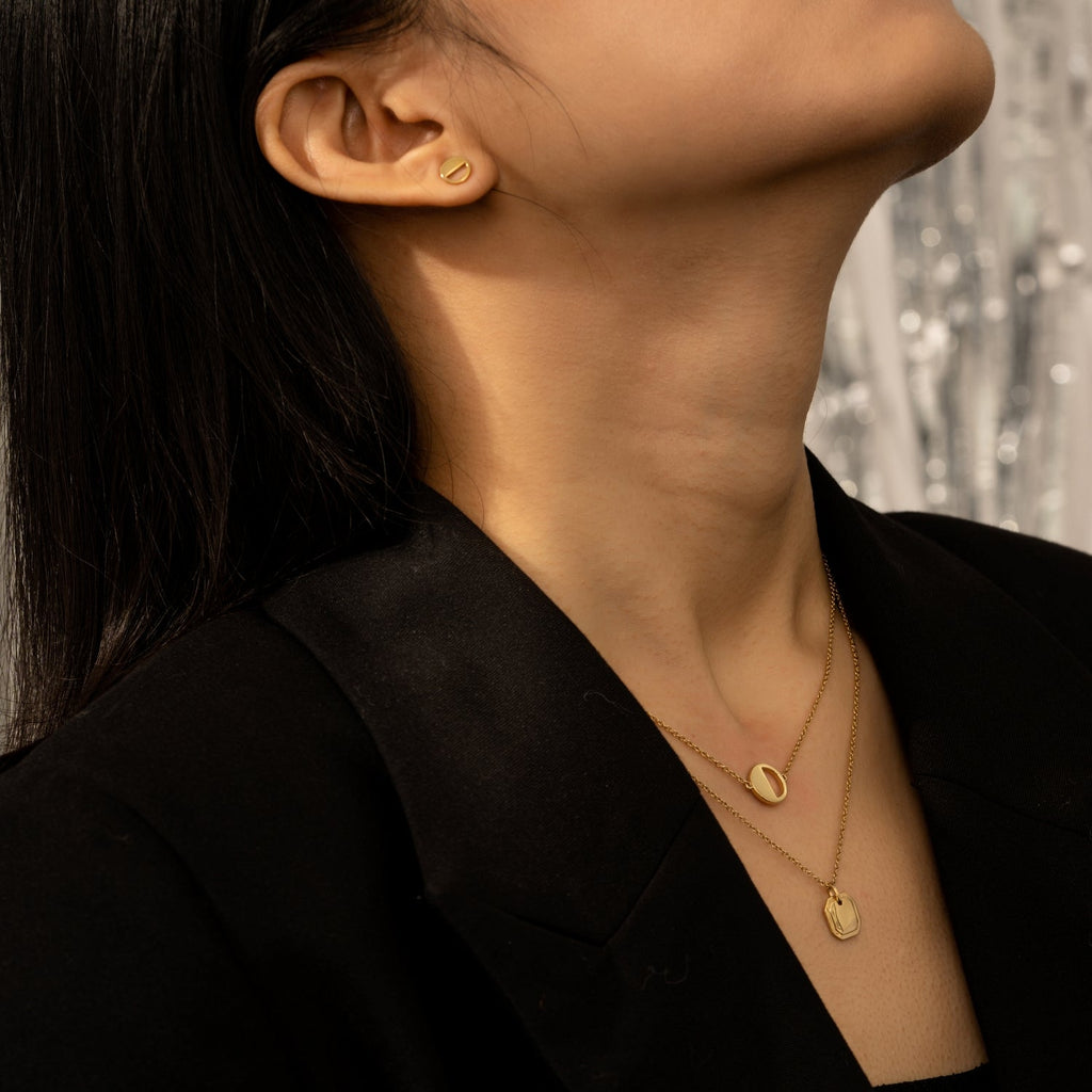 Semi Circle Neckace