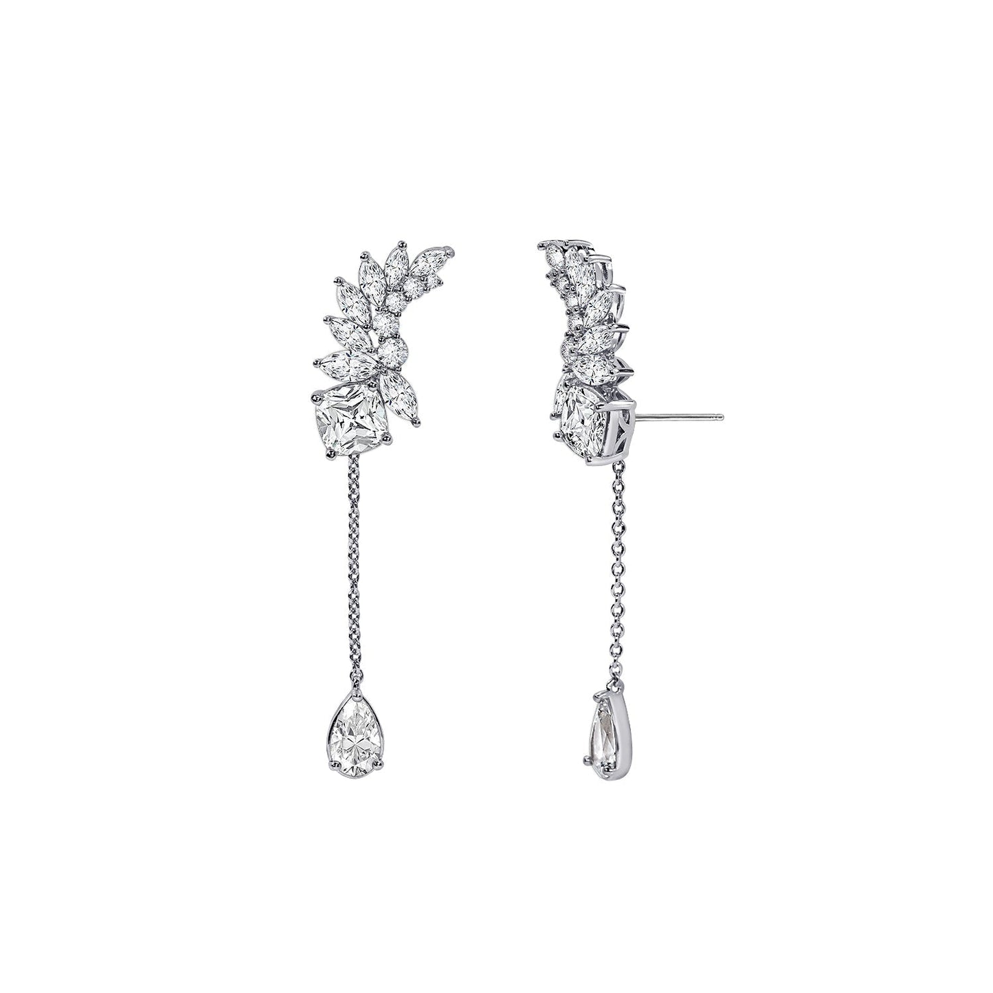Cascade Dangle Stud Earrings JNE05668