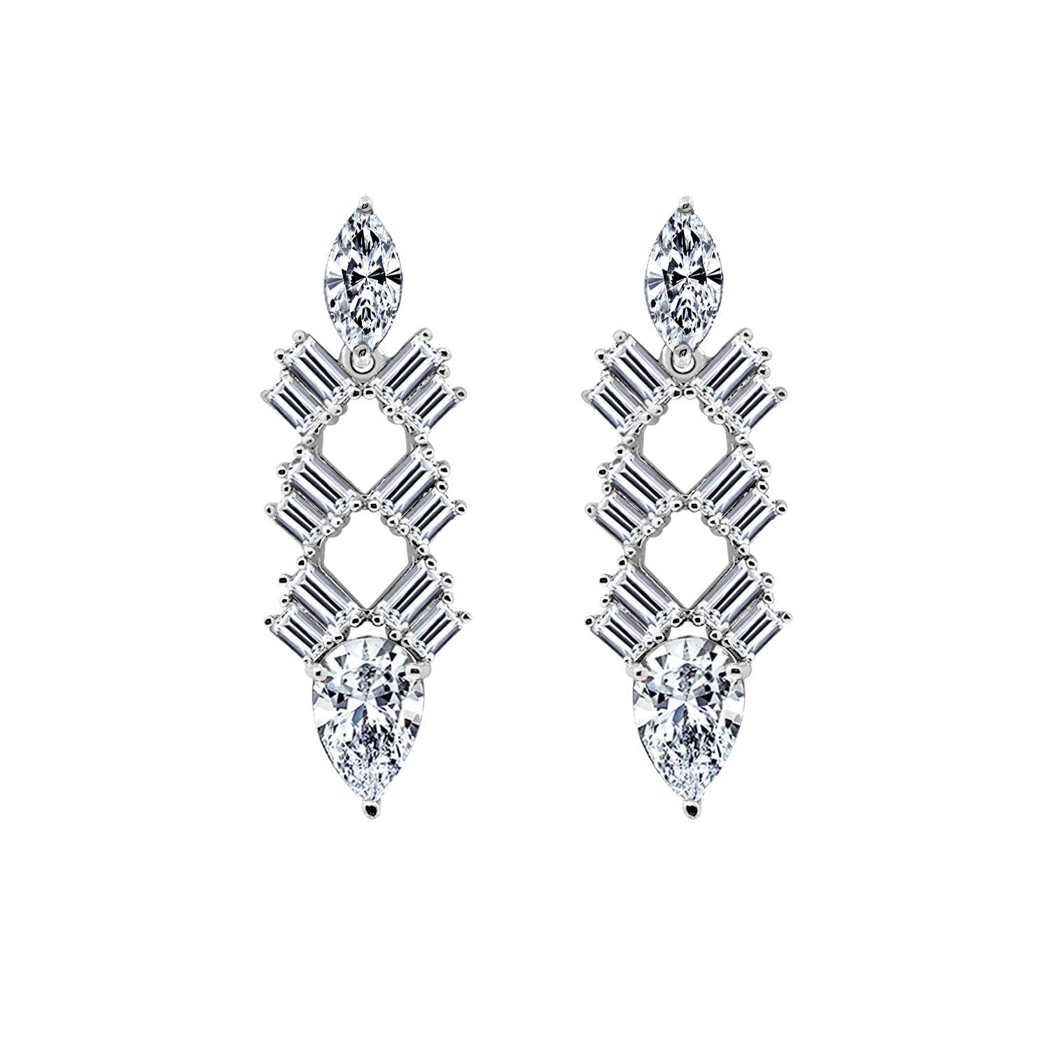 Leaf Shape Stud Earrings JNE06121
