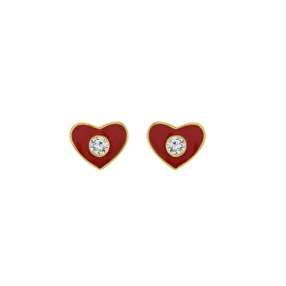 Heart Stud Earrings JEE19400
