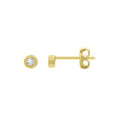 Dainty Bezel Stud Earrings JEE19783