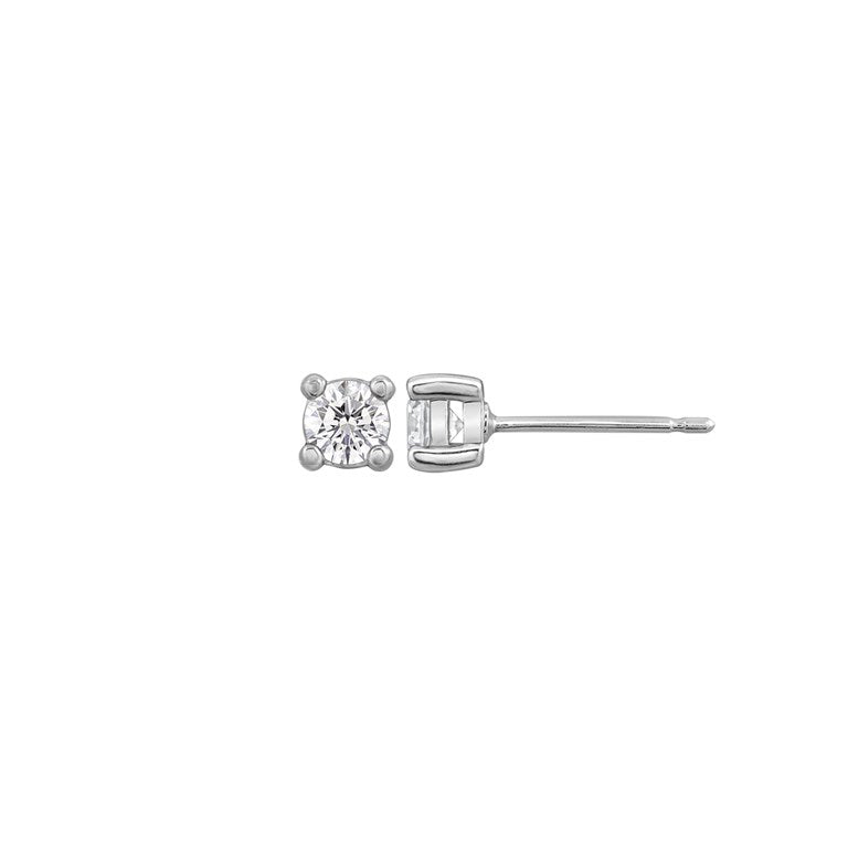 Signature Deluxe Round Solitaire Stud Earrings JEE22909