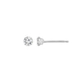 Choice Of Carat Solid Gold Round Cut Solitaire Earrings JEE13397